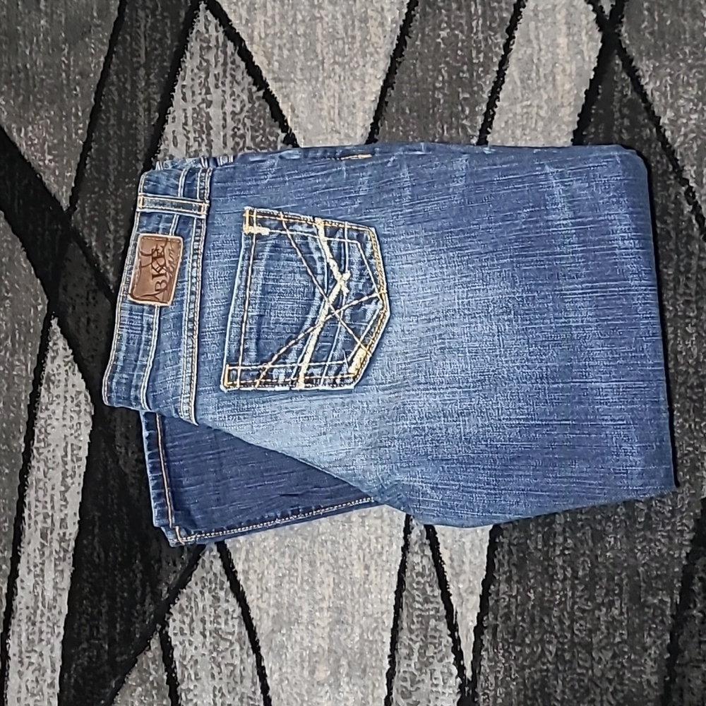 BKE TENLEY STRETCH CROP DENIM JEAN